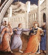 ANGELICO  Fra, The Arrest of St Stephen